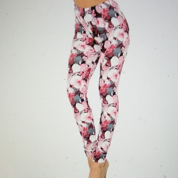 Raspberry Rose Leggings